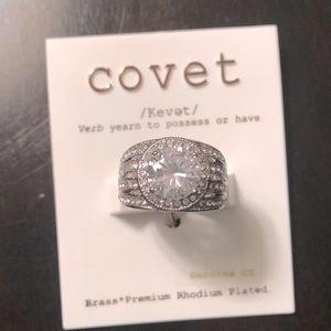 New. Covet ring. Size 7